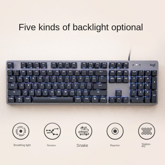 Logitech K845 Mechanical Backlit Keyboard Wired PlayerUnknown's Battlegrounds Keyboard - Image 5