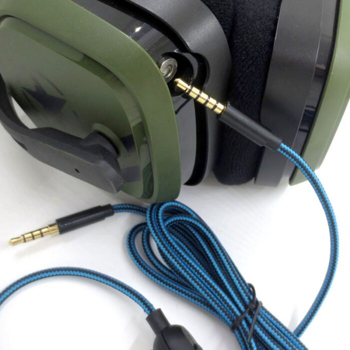Suitable for Logitech Astro A10 A40 A30 Head mounted Gaming Earphones Audio Cable - Image 7