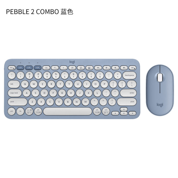 Logitech K380 Mini Bluetooth Wireless Keyboard Tablet Phone Pebble2+K390 Set - Image 15