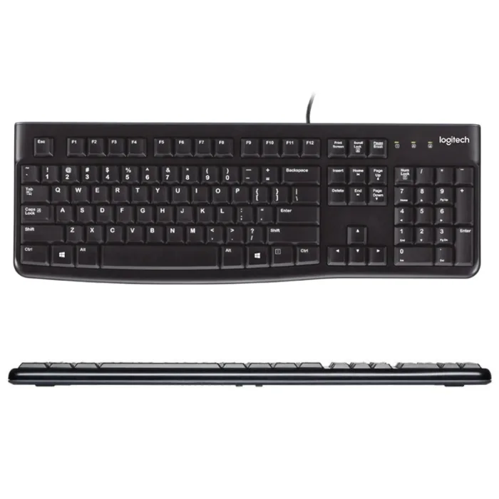 Logitech K120 wired keyboard notebook desktop computer office home USB office desktop waterproof - Image 6