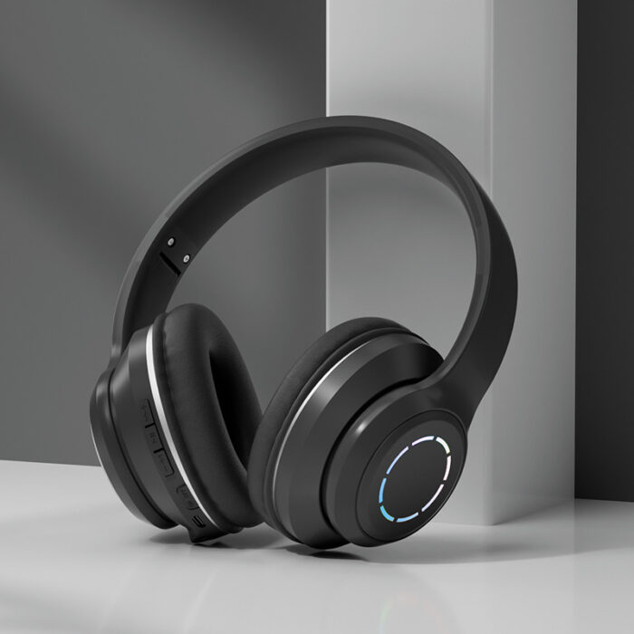 Gradient Bluetooth Earphones Head Mounted Phone Earphones Foldable Earphones - Image 6