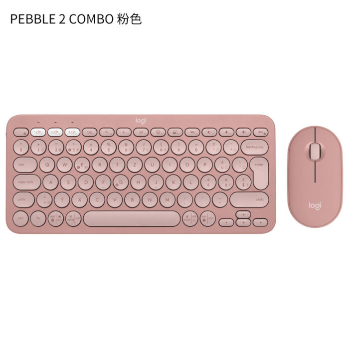 Logitech K380 Mini Bluetooth Wireless Keyboard Tablet Phone Pebble2+K390 Set - Image 14