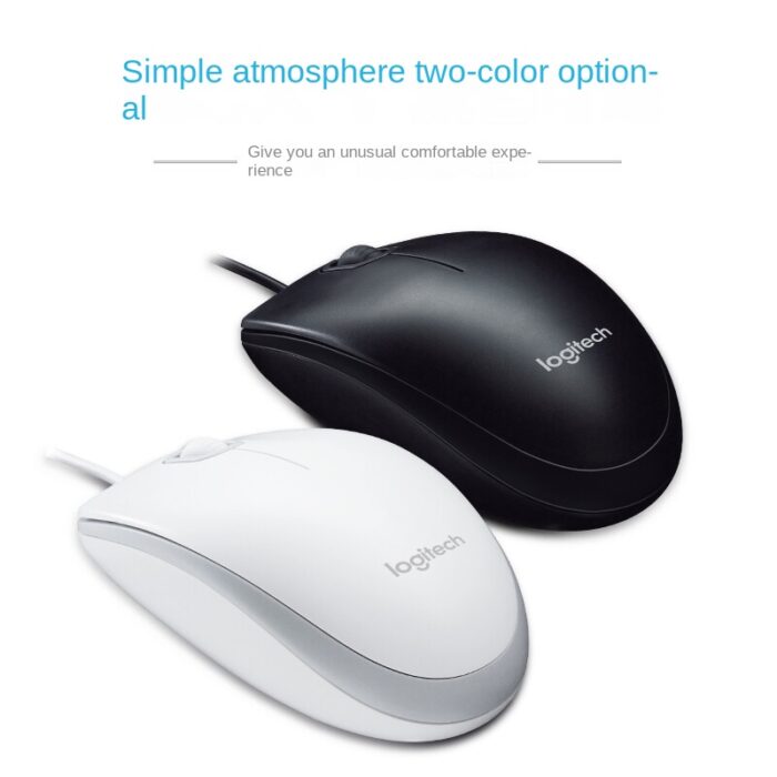 Logitech M100r wired mouse laptop office home universal USB business mouse - Image 4