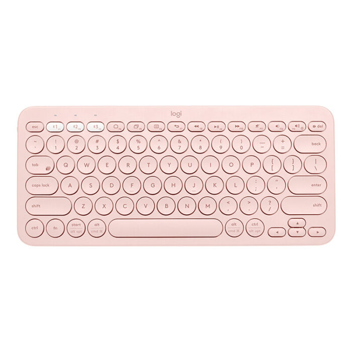 Logitech K380 Mini Bluetooth Wireless Keyboard Tablet Phone Pebble2+K390 Set - Image 7