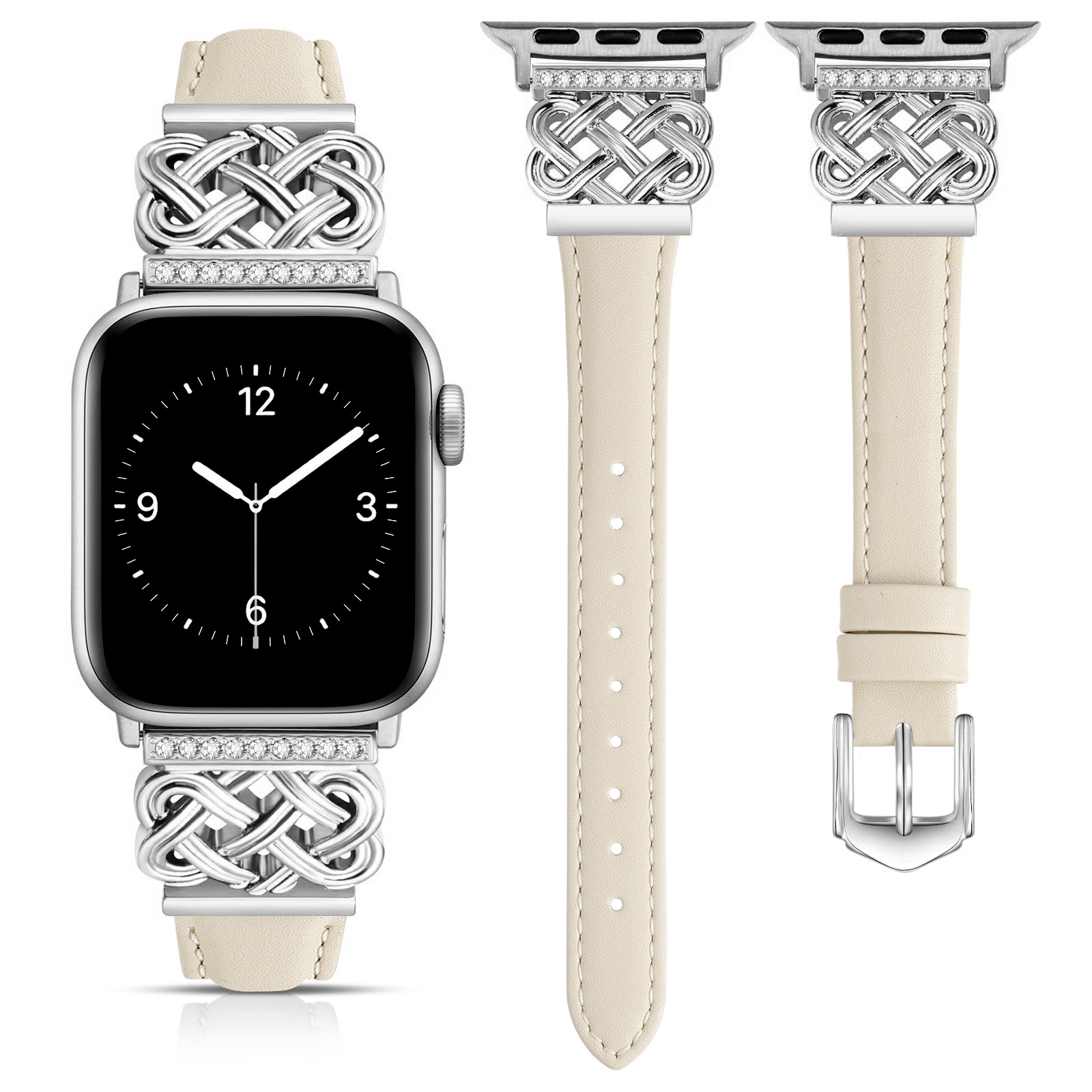 Strap Compatible with Apple Watch Band iWatch S10/SE98765 Metal Ultra-thin Watch Band - Image 18