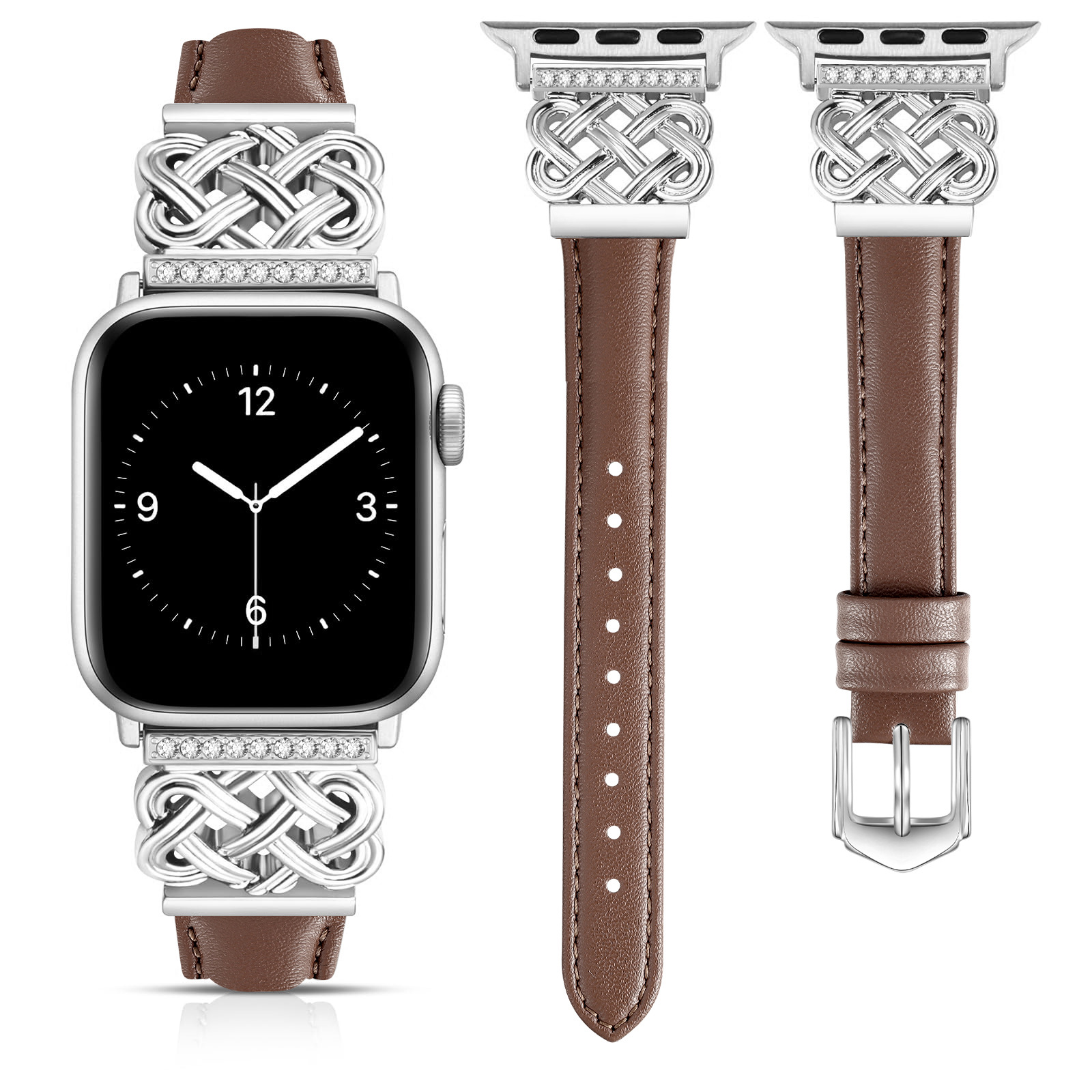 Strap Compatible with Apple Watch Band iWatch S10/SE98765 Metal Ultra-thin Watch Band - Image 17