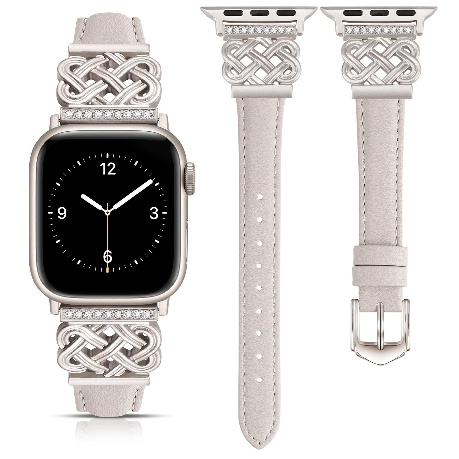 Strap Compatible with Apple Watch Band iWatch S10/SE98765 Metal Ultra-thin Watch Band - Image 14