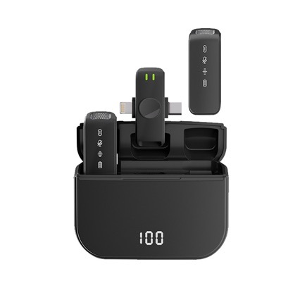 Wireless Lapel Microphone for Outdoor Computer Live Streaming Noise Reduction Universal Small Microphone - Image 14