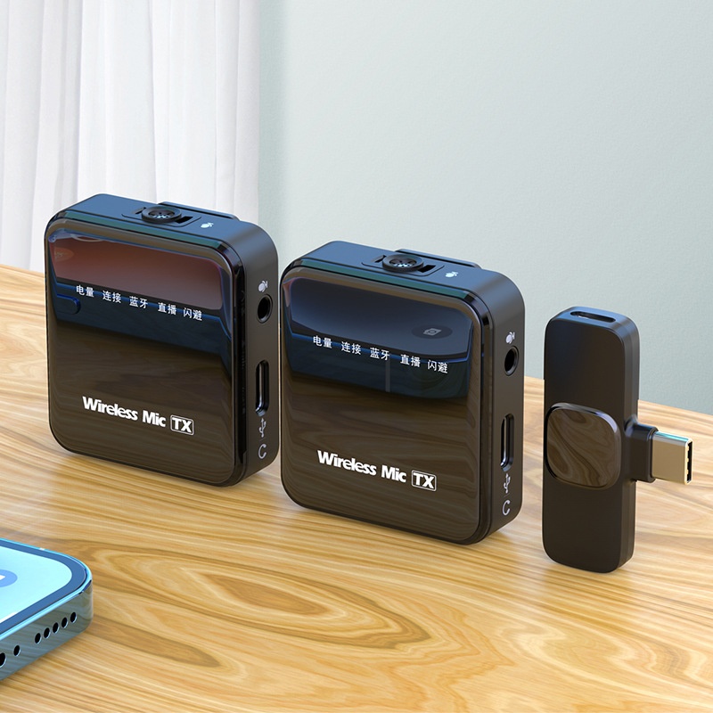 Wireless Lapel Microphone for Outdoor Computer Live Streaming Noise Reduction Universal Small Microphone - Image 13