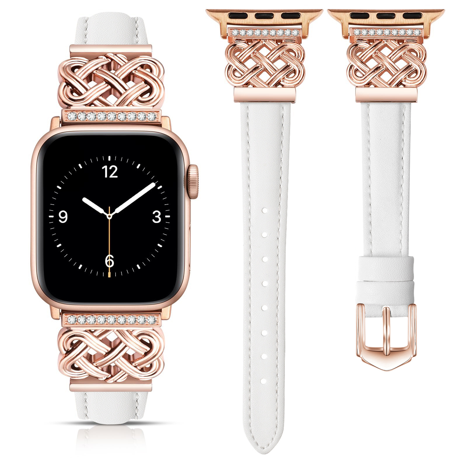 Strap Compatible with Apple Watch Band iWatch S10/SE98765 Metal Ultra-thin Watch Band - Image 9